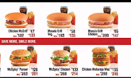 McDonald's menu 3