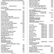 China Bowl menu 1