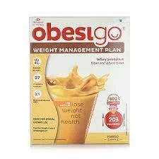 Hexagon Nutrition Obesigo Powder Mango Shake 406gm - 7 pcs