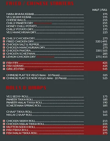 Adda126 Cafe & Kitchen menu 