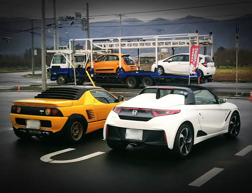 Az 1 のs660 愛車に感謝 新旧軽自動車 ツーシーター フォロワーさんとコラボに関するカスタム メンテナンスの投稿画像 車のカスタム情報はcartune