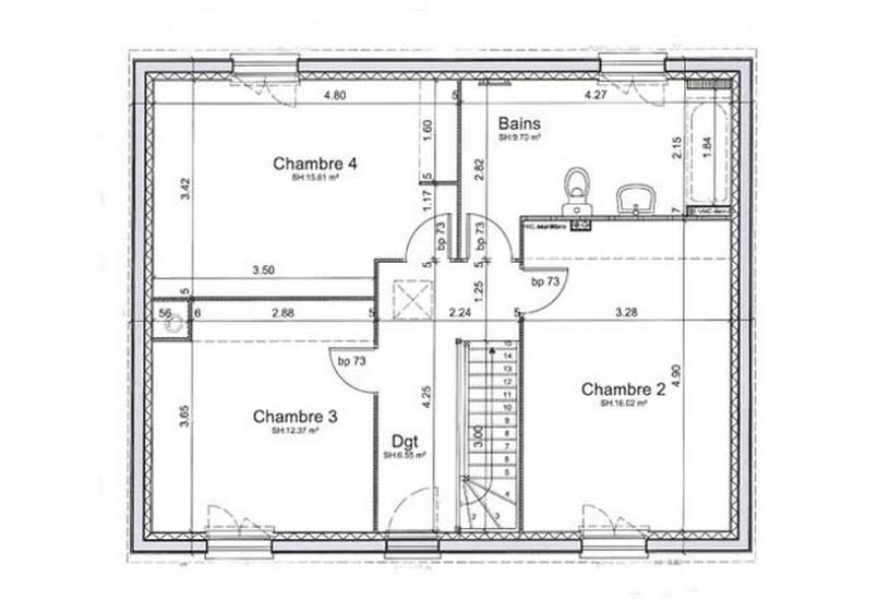  Vente Terrain + Maison - Terrain : 373m² - Maison : 122m² à Éragny (95610) 