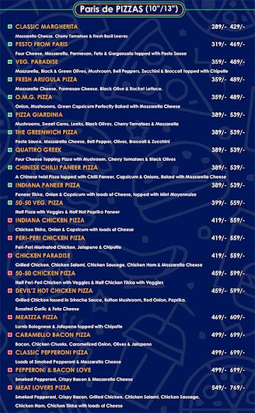 Devil'z Kitchen menu 