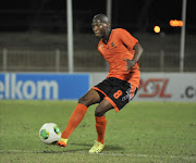 POLOKWANE, SOUTH AFRICA - SEPTEMBER 13: Jabu Maluleke of Polokwane City during the Absa Premiership match between Polokwane City and AmaZulu at the Old Peter Mokaba Stadium on September 13, 2014 in Polokwane, South Africa. (Photo by Philip Maeta/Gallo Images)