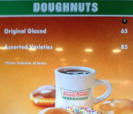 Krispy Kreme menu 4