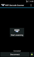 WiFi Barcode Scanner Screenshot