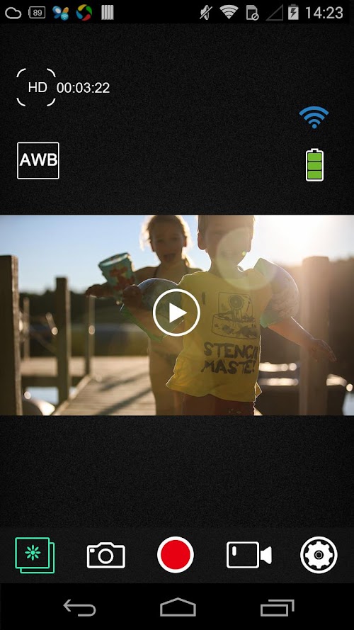 Android application PNJ iCAM screenshort