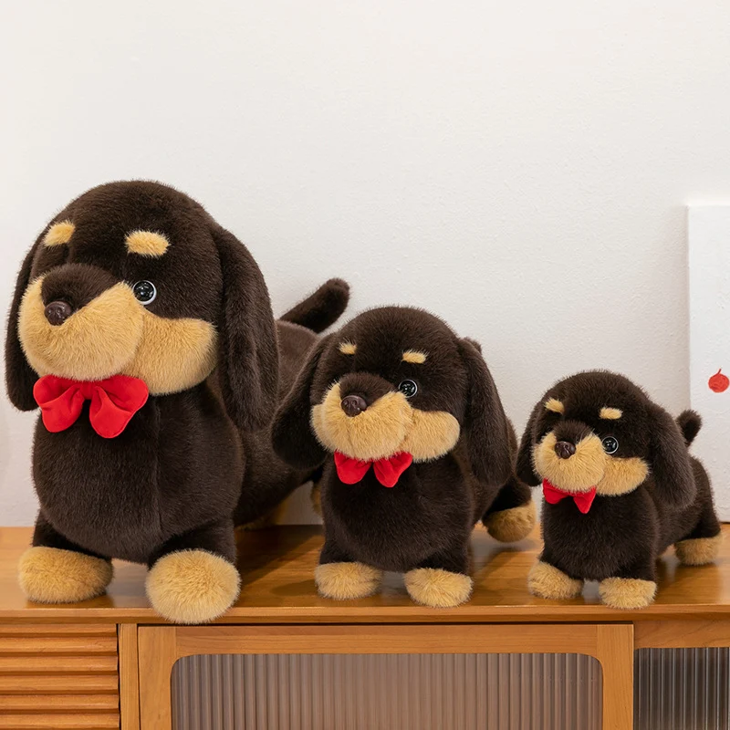 Cute Sausage Dog Long Pillow Leg Support Sleeping Plush Toy Soft, Designed to Provide Comfortable Sleep and Relaxing Leg