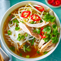 Pho Noodle Soup Bowl - Chicken 