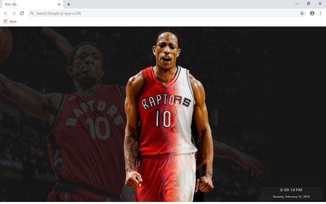 DeMar DeRozan New Tab & Wallpapers Collection