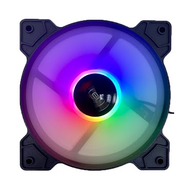 Fan Tản Nhiệt Thùng Máy Sky Cool, Led Rgb 16 Triệu Màu, 366 Hiệu Ứng - Tự Động Đổi Màu (Freeship 99K)