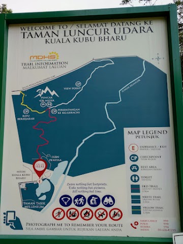 Bukit Batu Pahat Hiking Map