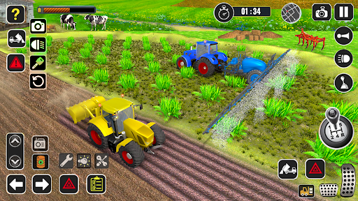 Screenshot Tractor Farming Game Harvester