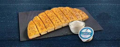 Garlic Breadsticks + Cheesy Dip