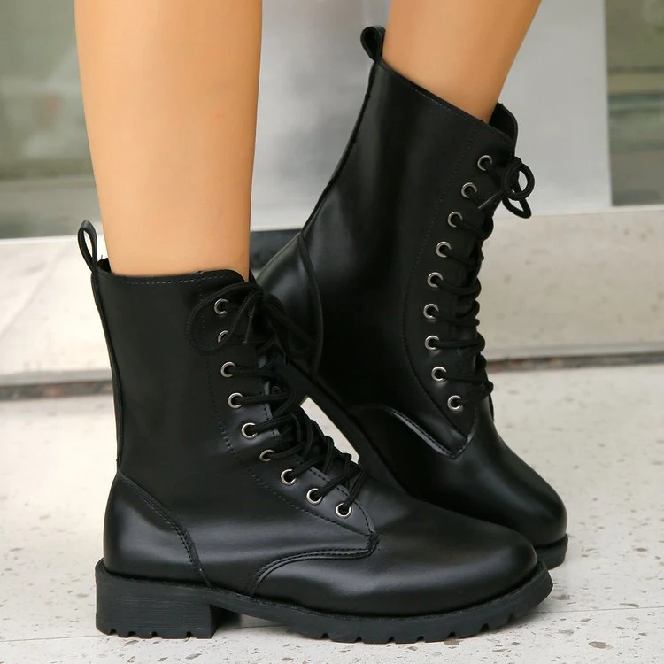 Title 9, Bottines Martin à lacets pour femmes grande tai...