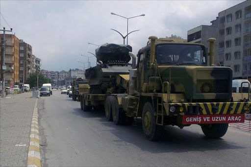 Turkey deploy -troops at the Syrian border REUTERS/Ahmet Seher/Ihlas News Agency