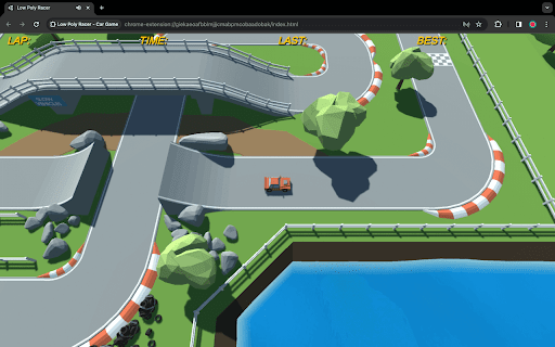 Low Poly Racer - Car Game