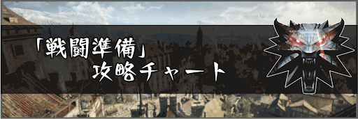 「戦闘準備」の攻略チャート