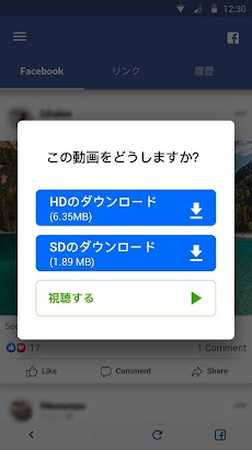 Facebook用ビデオダウンローダー - Facebook 動画 ダウンロード 高画質のおすすめ画像2