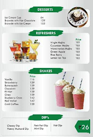 Snakkers menu 2