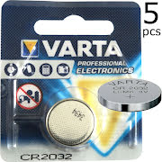 CR2032 5-Pack VARTA Professional - 3V Litium