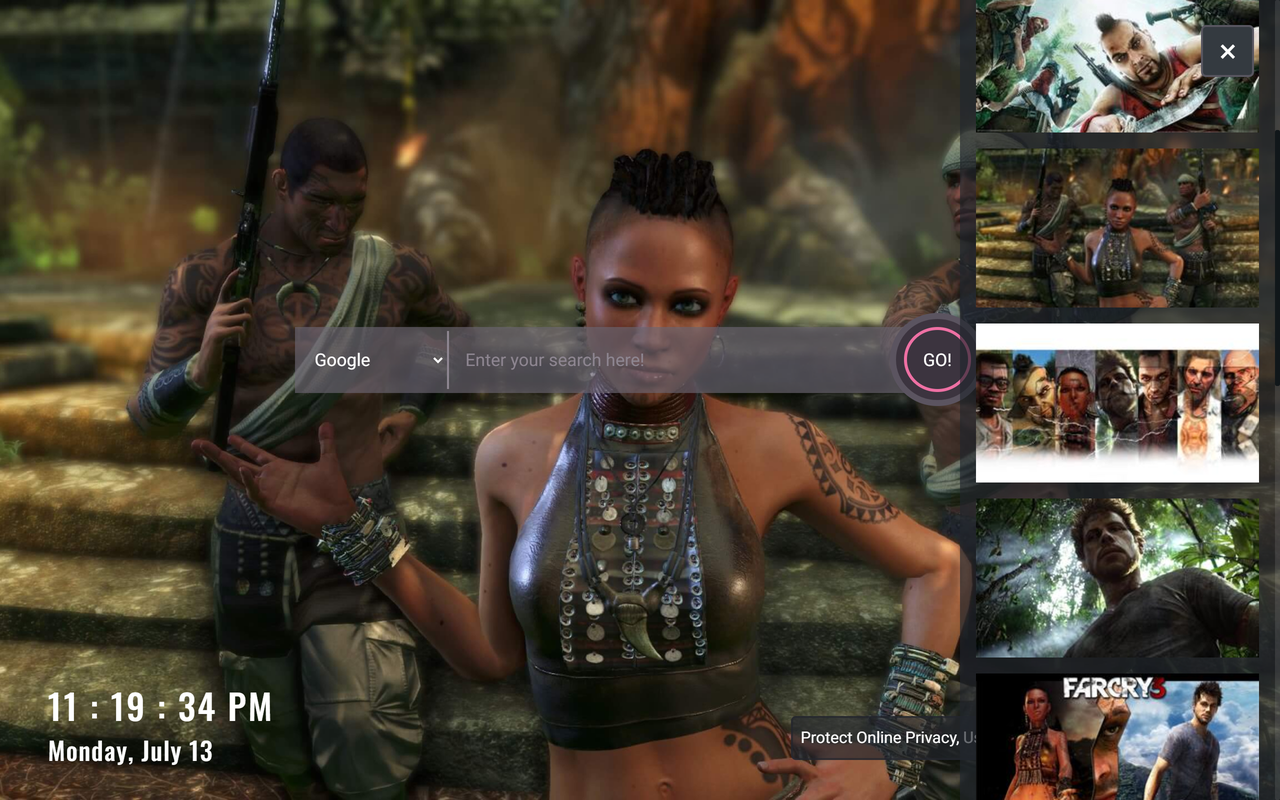 Farcry 3 New Tab Wallpapers Preview image 0