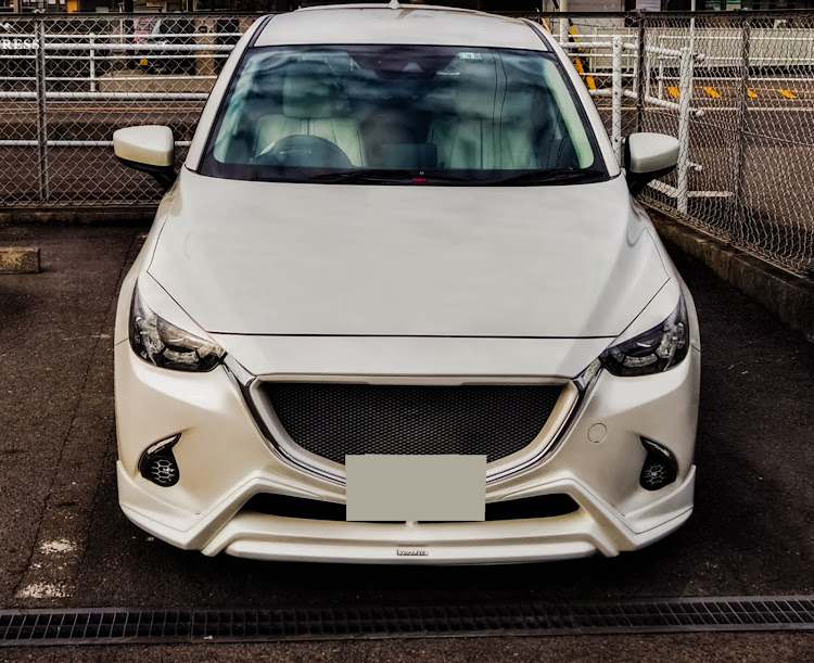 デミオの洗車・ホイール交換・Grant.hope223・コロナが早く終息しますように・眼力選手権に関するカスタム事例の投稿画像11枚目
