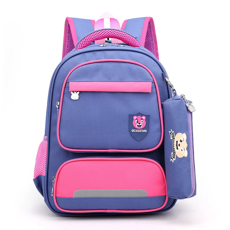 Koreaanse schooltas voor meisjes van groep twee, cartoon, voor lente-uitjes, kleine rugzak, perfect voor school en vrije tijd
