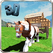 Pony Horse Cart Simulator 3D  Icon