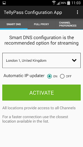 TellyPass Configuration App