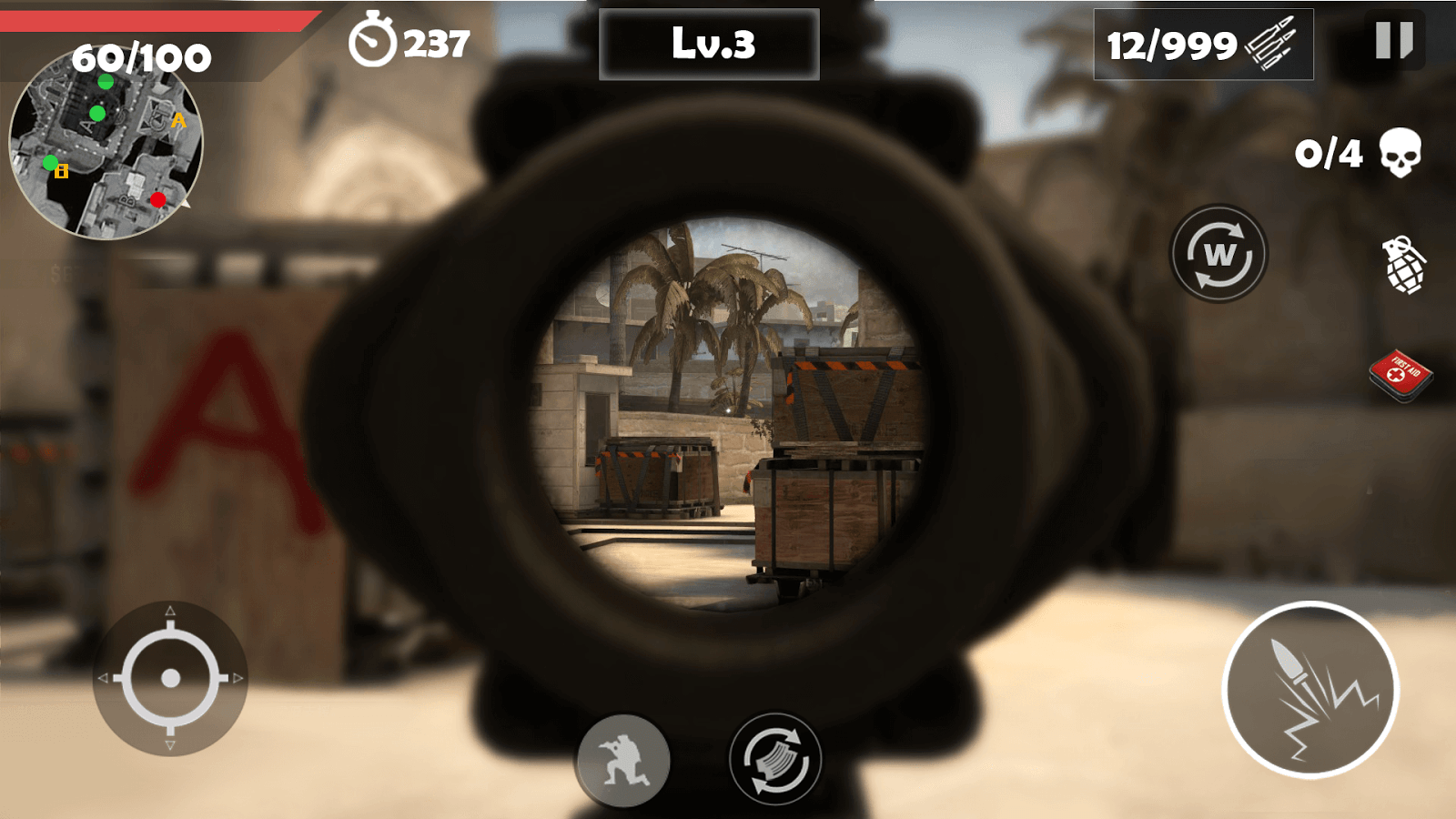   Sniper Shooting: Gun Shooter- 스크린샷 