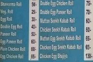 Chhotu Kolkata Kathi Roll menu 1