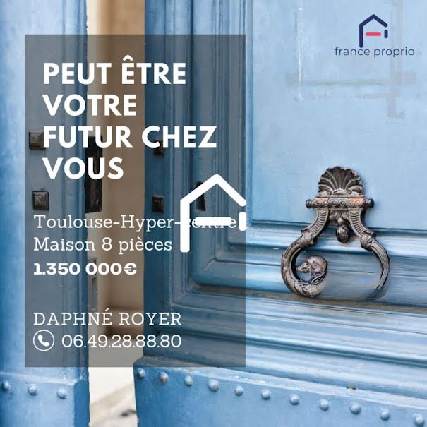 Vente maison 7 pièces 270 m² à Toulouse (31000), 1 245 000 €