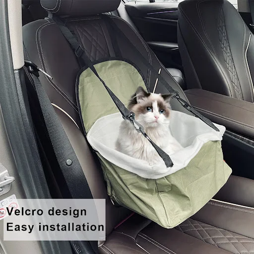 Waterproof Dog Seat Bag Basket House Puppy Bag Pet Dog Carrier Safe Carry 2 in 1 Car Travel Accessories Folding Car Seat