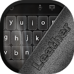 Cover Image of Baixar Black Leather Keyboard 1.7 APK