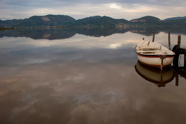 SUl lago  specchiato di Odo