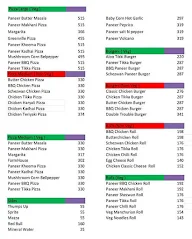 Food O Clock menu 2