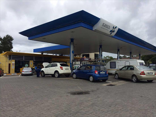 It is business as usual today at the Sasol garage following an armed robbery here last night Picture: ZWANGA MUKHUTHU