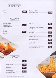 Chai Point menu 1