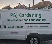 P & J Gardening Maintenance and Landscaping Logo