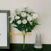 Hoa Giả - Cúc Hoạ Mi Hàng Đẹp 24Bông - Hoa Giả Trang Trí - Cắm Hoa Để Bàn Xinh Xắn.
