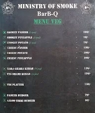 Ministry of Smoke menu 1