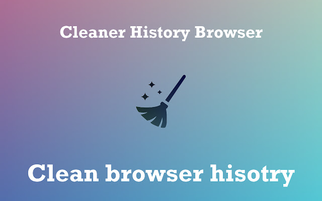 Cleaner History Browser chrome extension