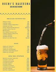 Ruchi's Bageecha Bar & Restaurant menu 2