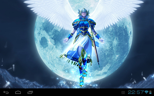 Angel Warrior Live Wallpaper