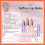 [Hàng Mới Về] - Son Dưỡng Môi Saffron Lip Balm - Siêu Mềm Môi - Màu Môi Tự Nhiên - Dưỡng Ẩm - Sẵn Không Màu, Hồng Và Cam