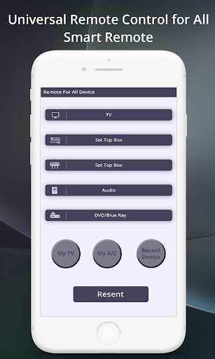 Universal Remote Control For All : Smart Remote