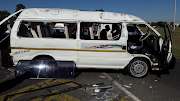 Fifteen people were injured in an accident between a bus and a taxi in Benoni on Sunday. 