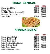 Karims Original from Jama Masjid menu 7