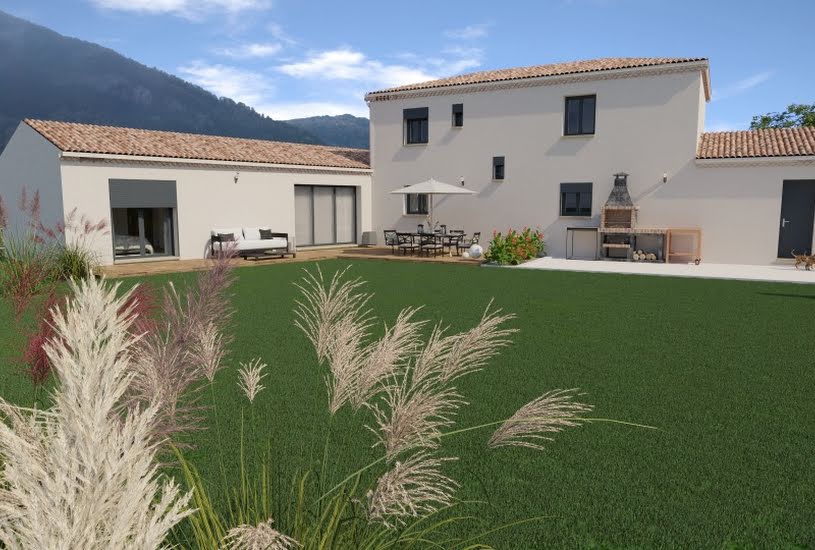  Vente Terrain + Maison - Terrain : 3 870m² - Maison : 120m² à Rians (83560) 